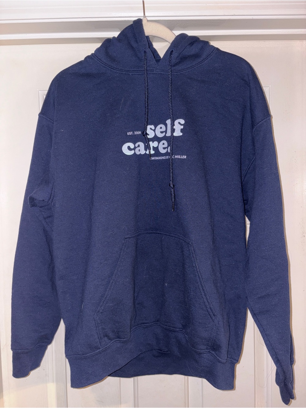 Gildan Mac Miller Self Care Lyrics Swimming Album Hoodie Sweatshirt Adult Medium